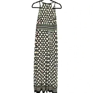 Studio One Size M Geometric‎ Pint Maxi Dress Office Vacation Party Wear
